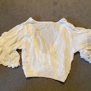 Lulu Loose/V-Neck Going Out Shirt